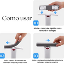 Mini Esfregão de Limpeza Portátil - Poderoso e Dobrável, Absorvente, Ideal para Limpeza de Desktop, Janelas, Vidros de Carro e Tarefas Domésticas