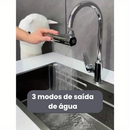 Torneira de Cozinha 3 em 1 Rotativa 360° - Design Moderno e Funcional!