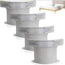 Kit com 4 Clipes de Aperto para Lençol - Prendedores Resistentes e Duráveis