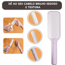 Escova de Cabelo Autolimpante Giratória - Massagem com Almofada de Ar, Pente Retrátil Telescópico e Autolimpante